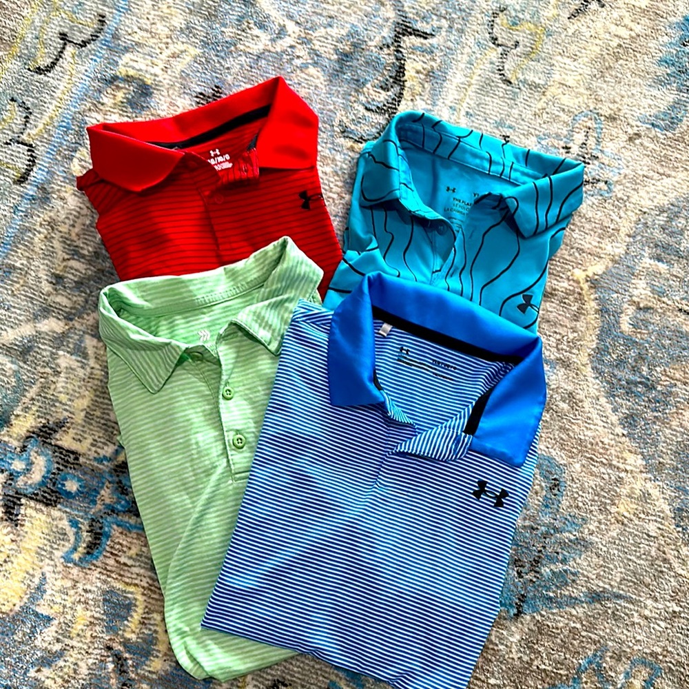 Under Armour and All in Motion shirts!